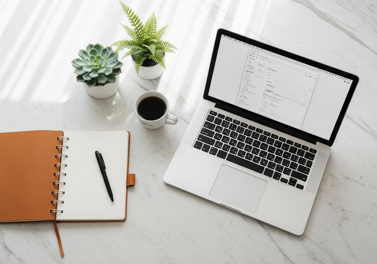 Ambiente criativo de trabalho